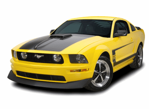 05-09 Mustang V6 Shaker Hood Kit