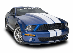 07-09 GT500 Cowl Hood Stripes