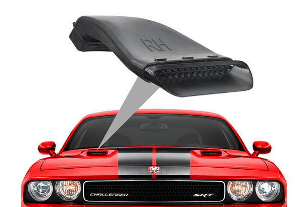 08-14 RT & SRT Challenger Functional Ram Air Ducts