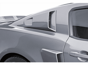 10-14 Mustang C-Series Quarter Window Scoops