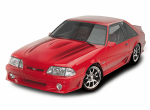 87-93 Mustang Cobra R (2000 Style) Hood